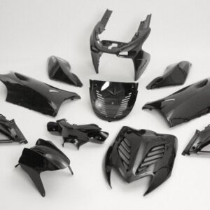 DMP plastikų komplektas Yamaha Aerox 11 Dalių JUODA