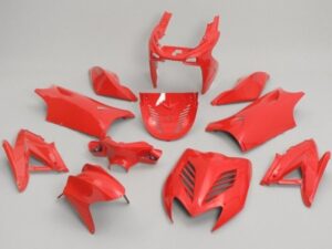 DMP plastikų komplektas Yamaha Aerox 11 Dalių RAUDONA