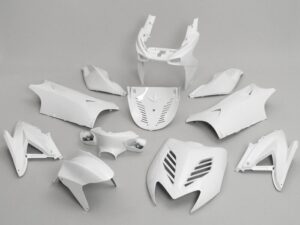 DMP plastikų komplektas Yamaha Aerox 11 Dalių BALTAS