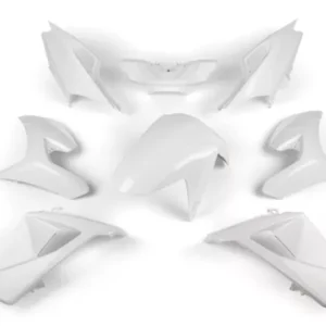 Peugeot Speedfight 4 Plastikų Komplektas BALTA