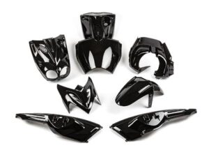 Yamaha Slider plastikų komplektas Tun'R JUODA
