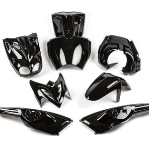 Yamaha Slider plastikų komplektas Tun'R JUODA