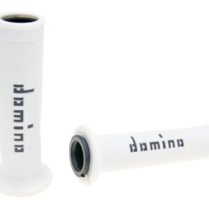 Vairo rankenėlių paminkštinimo rinkinys Domino A010 on-road balta/juoda