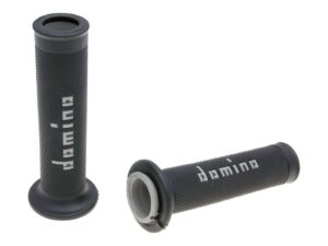Vairo rankenėlių paminkštinimo rinkinys Domino A010 on-road juoda/pilka