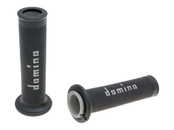 Vairo rankenėlių paminkštinimo rinkinys Domino A010 on-road juoda/pilka