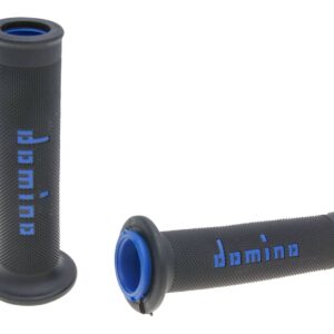 Vairo rankenėlių paminkštinimo rinkinys Domino A010 on-road juoda/mėlyna