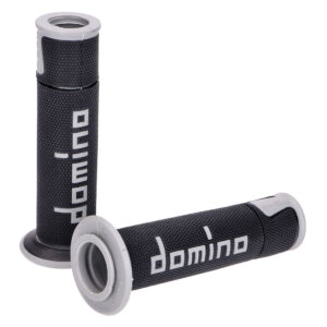 Vairo rankenėlių paminkštinimo rinkinys Domino A450 on-road racing juoda/pilka