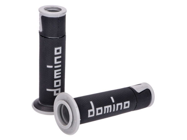 Vairo rankenėlių paminkštinimo rinkinys Domino A450 on-road racing juoda/pilka