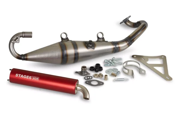 Duslintuvas Stage 6 Pro Replica Peugeot horizontal/Morini RAUDONA