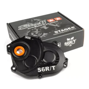 Reduktoriaus dangtelis Stage6 R/T Mk2 Juodas su titaniniais varžtais Minarelli