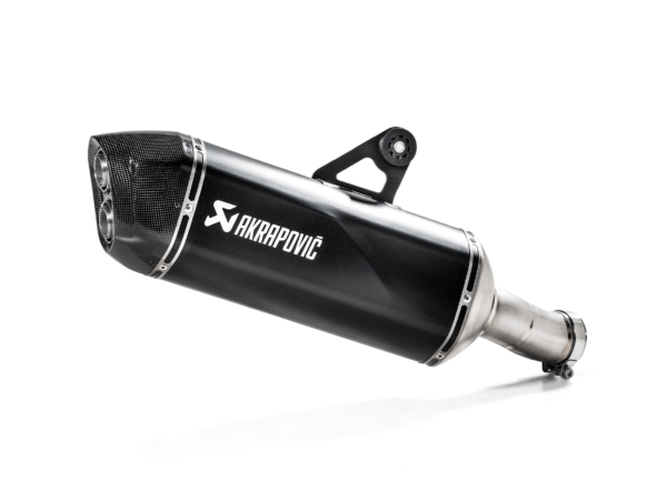 Akrapovic išmetimo sistema, titaninė juoda slip-on BMW R1250GS/Adventure 2019–2023