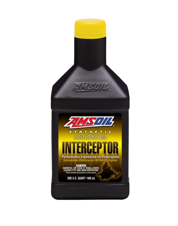 AMSOIL INTERCEPTOR® 100% Synthetic 2-Stroke Oil 946ml AMSOIL INTERCEPTOR® 100% Synthetic 2-Stroke Oil 946ml
