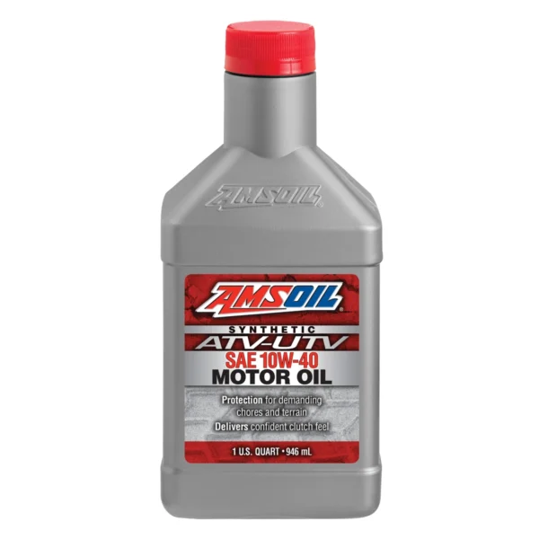 AMSOIL 10W40 100% Synthetic ATV/UTV Motor Oil 946ml