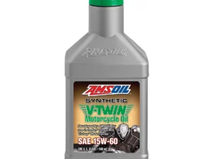 AMSOIL 15W60 100% Synthetic V-Twin Motorcycle Oil 946ml