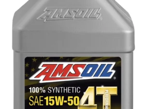 AMSOIL 15W50 100% Synthetic 4T Performance Motorcycle Oil 946ml
