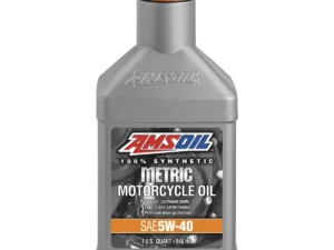 AMSOIL 5W40 100% Synthetic Metric Motorcycle Oil 946ml