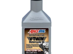 AMSOIL 20W50 100% Synthetic V-Twin Motorcycle Oil 946ml