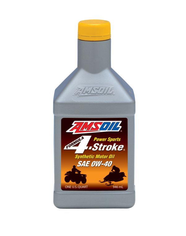 AMSOIL 0W40 Formula 4-Stroke® Powersports Synthetic Motor Oil 946ml