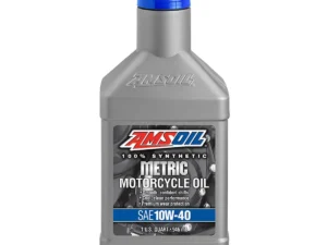 AMSOIL 10W40 100% Synthetic Metric Motorcycle Oil 946ml