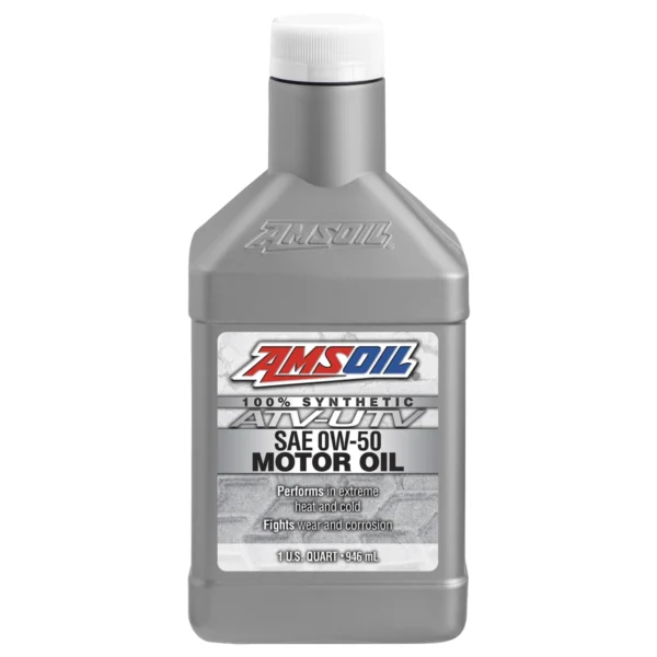 AMSOIL 0W50 100% Synthetic ATV/UTV Motor Oil 946ml