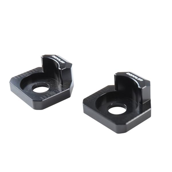 Grandinės įtempėjas DOPPLER, skirtas RIEJU MRT/TROPHY/MRX/SMX/TANGO/RS3/DT50, aliuminis juodas.