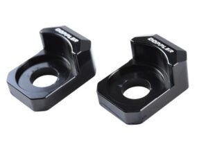 Grandinės įtempėjas MOTO aliuminis CNC DOPPLER, skirtas RIEJU MRT PRO/XPS/XP7/XR7/NK7, juodas.