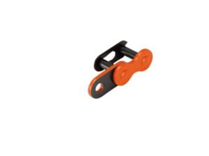 Grandinės jungtis MOTO 428 DOPPLER sustiprinta, spalva oranžinė
