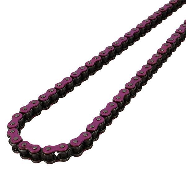 Motociklo grandinė 50cc 420 DOPPLER, 134 jungtys, sustiprinta, spalva violetinė