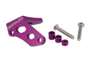 Sankabos svirties fiksatorius DOPPLER, aliuminis, skirtas AM6, violetinis.