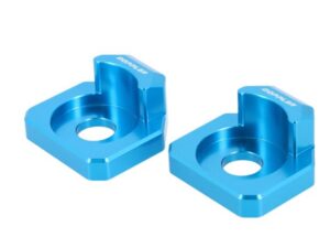 Grandinės įtempėjas DOPPLER, skirtas RIEJU MRT/TROPHY/MRX/SMX/TANGO/RS3/DT50, aliuminis mėlynas.