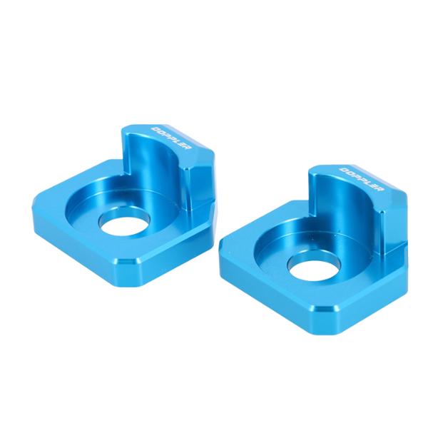 Grandinės įtempėjas DOPPLER, skirtas RIEJU MRT/TROPHY/MRX/SMX/TANGO/RS3/DT50, aliuminis mėlynas.