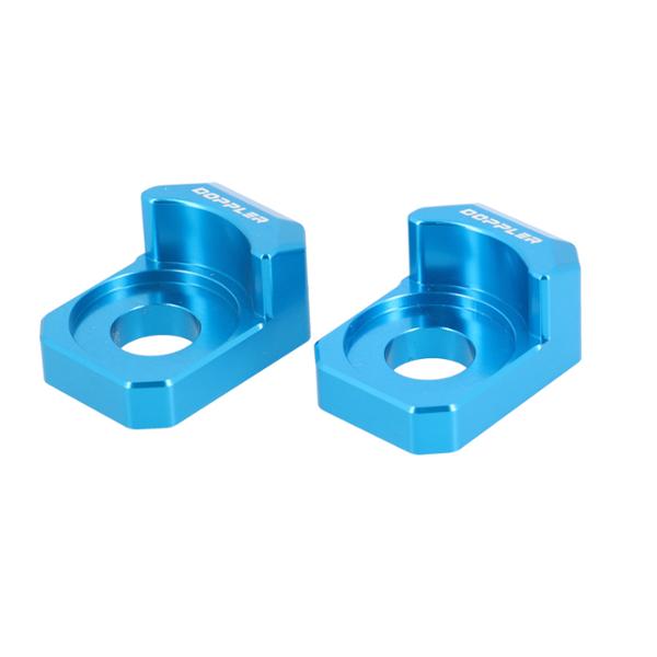 Grandinės įtempėjas DOPPLER, skirtas RIEJU MRT/MARATHON PRO/XPS/XP7/XR7/NK7, aliuminis mėlynas.