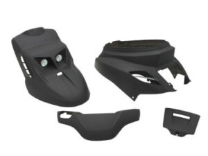 Plastikų komplektas Replay Design Edition Booster/Bws nuo 2004  juodos matinės spalvos