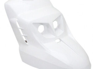 Priekinis plastikas Replay Design Edition skirtas motoroleriams Yamaha 50 nuo BWS 2004 baltos blizgios spalvos