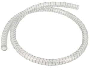 9×15 mm Sustiprinta / Banguota Skaidri Vandens Žarna, 1 m