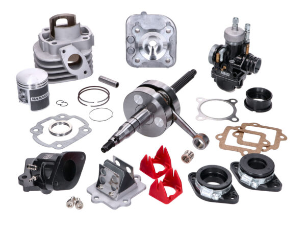 Tuning komplektas Naraku RevUp aliuminio cilindras 70cc su 10 mm stūmoklio kaiščiu Minarelli horizontal AC