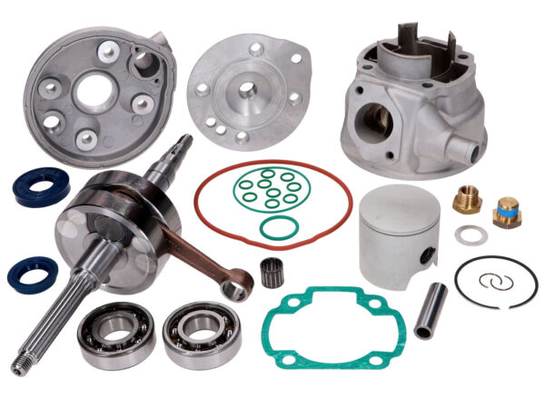 Cilindro komplektas + alkūninis velenas Top Performances Maxi Kit Racing 77cc 50 mm, 39,2 mm Minarelli horizontal LC