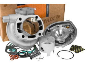 Cilindro komplektas Athena Racing 70cc 12 mm Minarelli horizontal LC su galvute