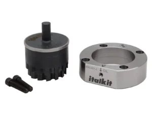 Frezos pjūklas + vadovas alkūninio korpuso apdirbimui Ø52 cilindrams Derbi Euro 3 – Minarelli AM6