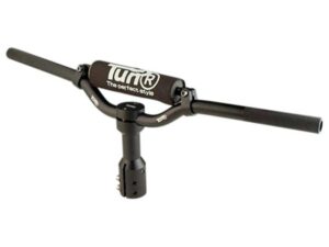 Tun’r juodas aliuminis motorolerio vairas su stovu Cross modeliams BW’s