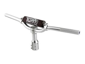 Tun’r sidabrinis aliuminis motorolerio vairas su stovu Cross modeliams BW’s