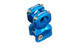 Doppler mėlynas motorolerio vairo adapteris NRG / Typhoon / Ice / Stalker / Zip / Runner modeliams