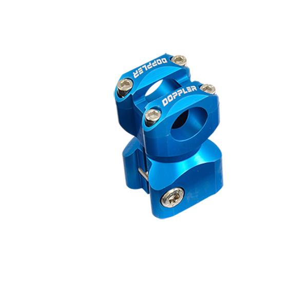 Doppler mėlynas motorolerio vairo adapteris NRG / Typhoon / Ice / Stalker / Zip / Runner modeliams