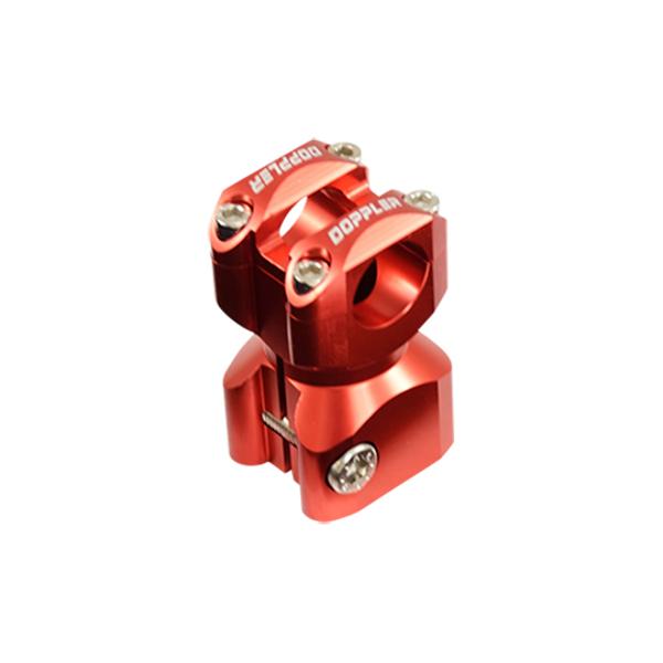 Doppler raudonas motorolerio vairo adapteris NRG / Typhoon / Ice / Stalker / Zip / Runner modeliams