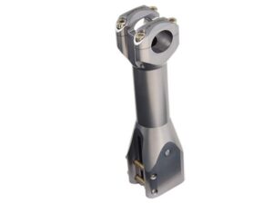 Doppler titano spalvos motorolerio vairo adapteris Aerox / Mach G / Jog R / Neos modeliams