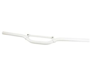 Tun’r baltas aliuminis motorolerio Cross vairas (Ø22 L x 600 mm)