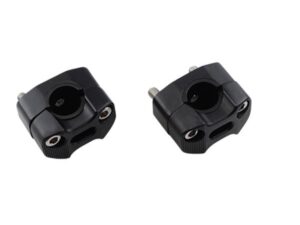 Tun’r juodas 50cc/motociklo vairo adapteris 22,2/28,6 mm (2 vnt.)