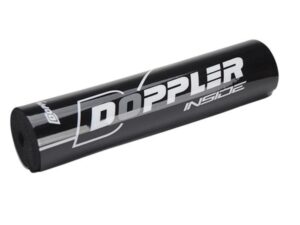 Doppler juodo/pilko motorolerio vairo kempinė Cross-Bar