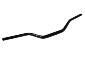 KRM Pro Ride juodas/holografinis motorolerio Oversized 28,6 aliuminis vairas be kempinės