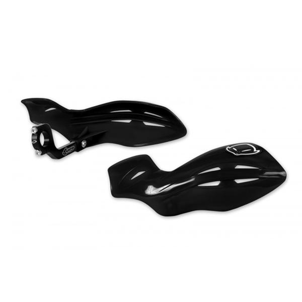 UFO Gravity juodos rankų apsaugos motoroleriui/motociklui